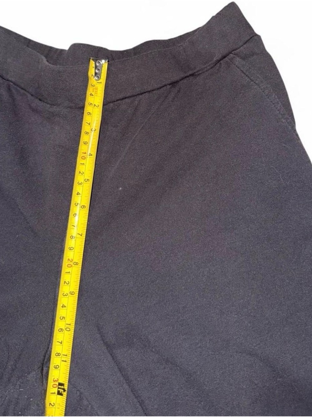 Ruby Rd. Black Sweatshirt with Orange Brand Tag - Picture 3 of 7